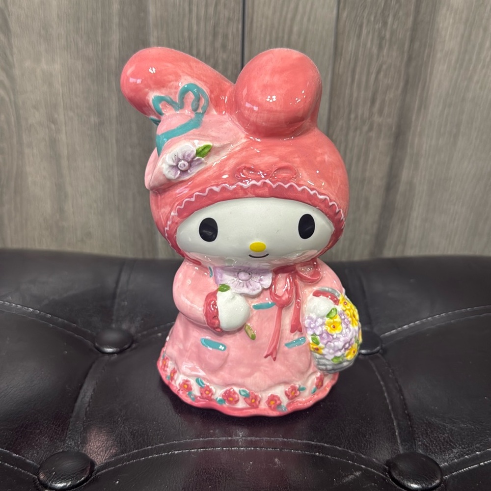 Blue Sky Clayworks Hello Kitty & Friends My Melody In Pink Dress H. Goldminc